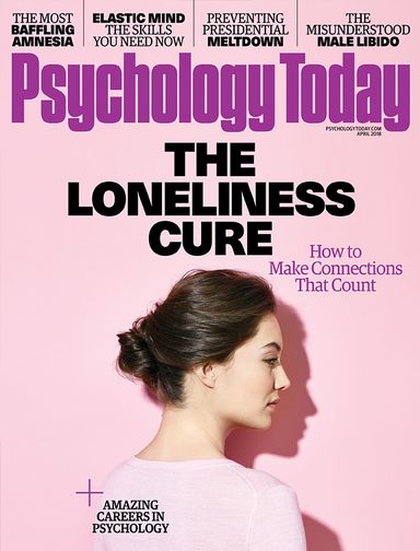 Psychology Today Magazine March 2018